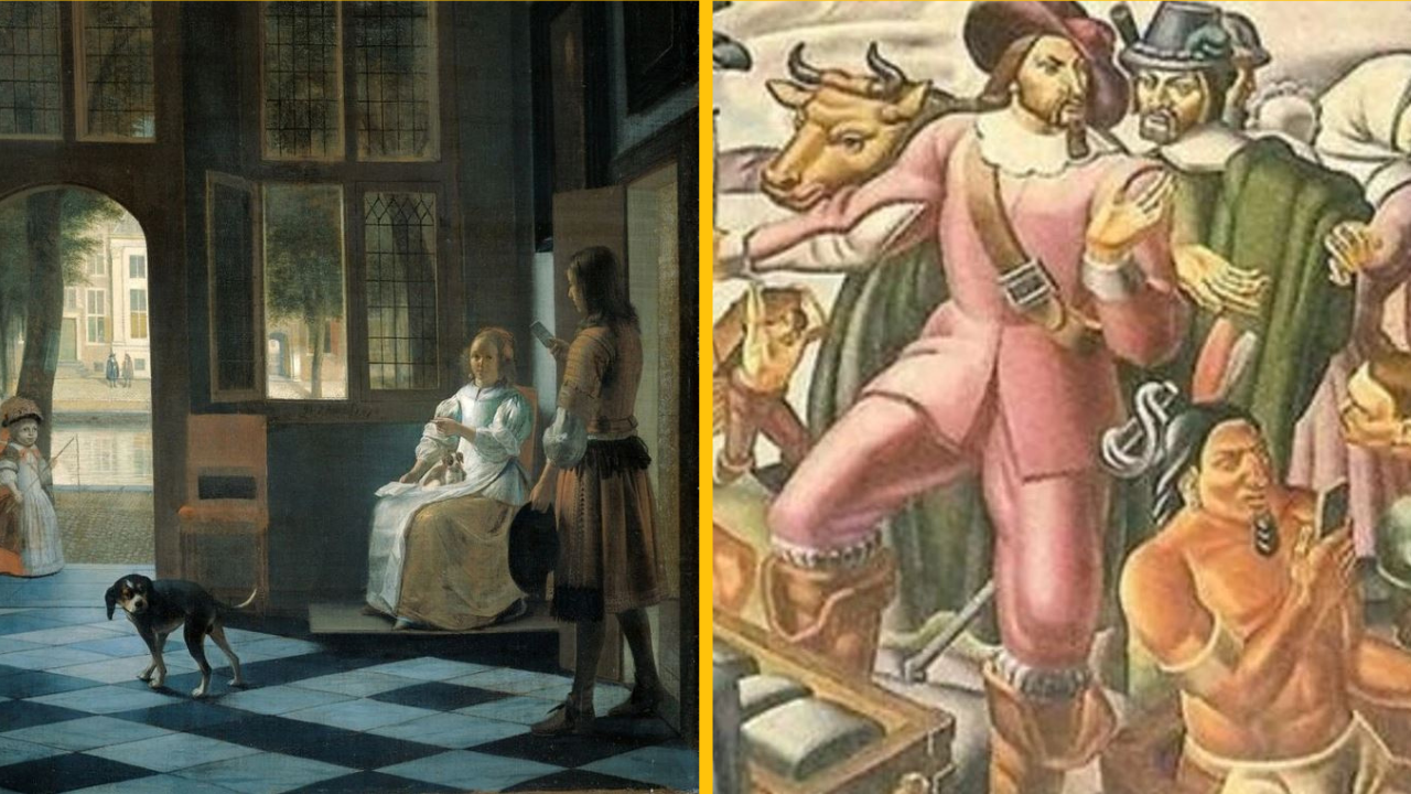 Ľudia si všimli iPhony na maľbe z 19. storočia. Dá sa cestovať v čase?