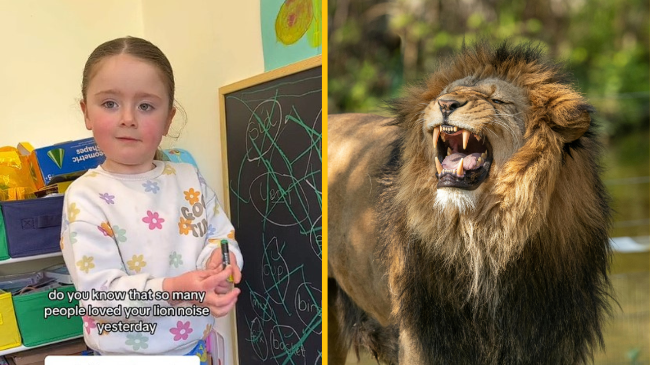 Malé dievčatko dokáže revať ako lev. Znie to tak reálne, že ju ľudia obvinili z toho, že je to fake