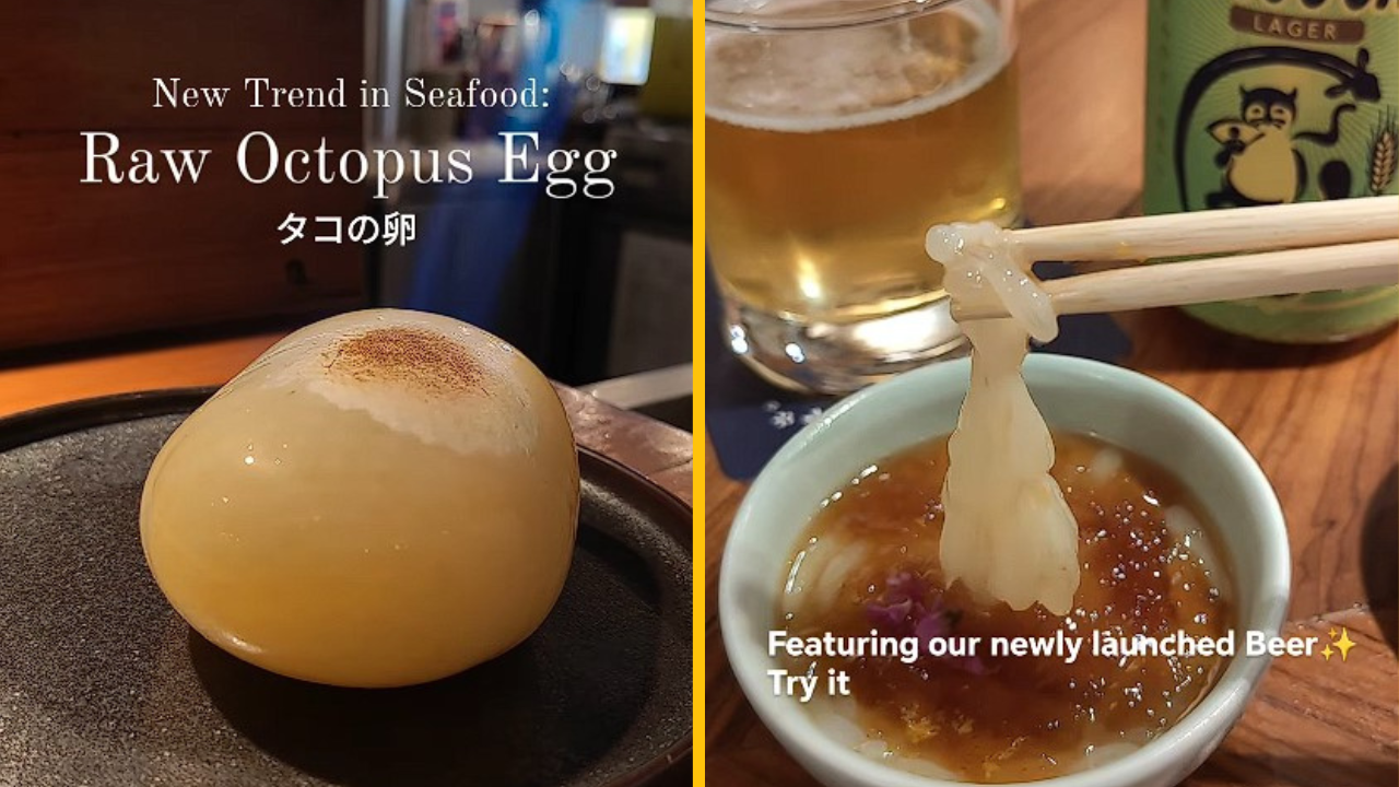 Reštaurácia vyvolala kontroverziu netradičným pokrmom. Servíruje surové vajíčka chobotnice