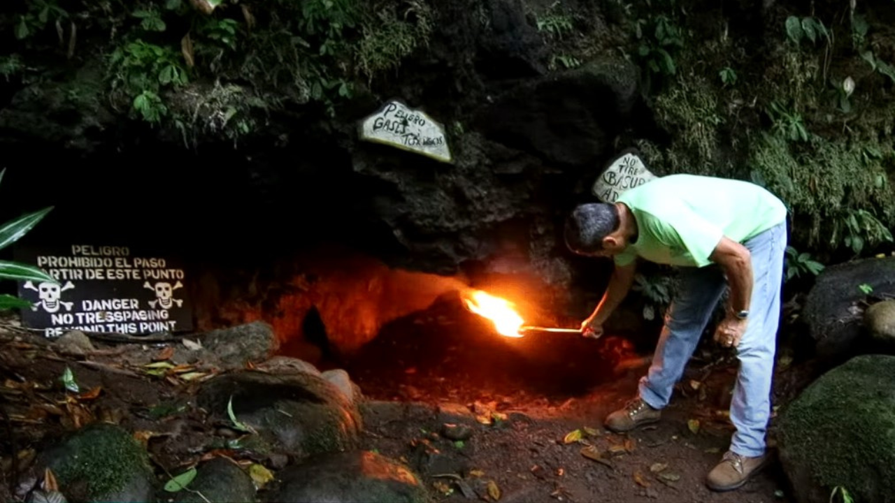 V tejto jaskyni v Kostarike nečaká nič iné než smrť. Každý, kto do nej vstúpi, sa už nevráti živý