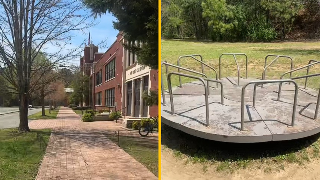 Muž kúpil opustenú budovu školy a pretvoril ju v domov pre svoju dcéru. Už dva roky ju renovuje