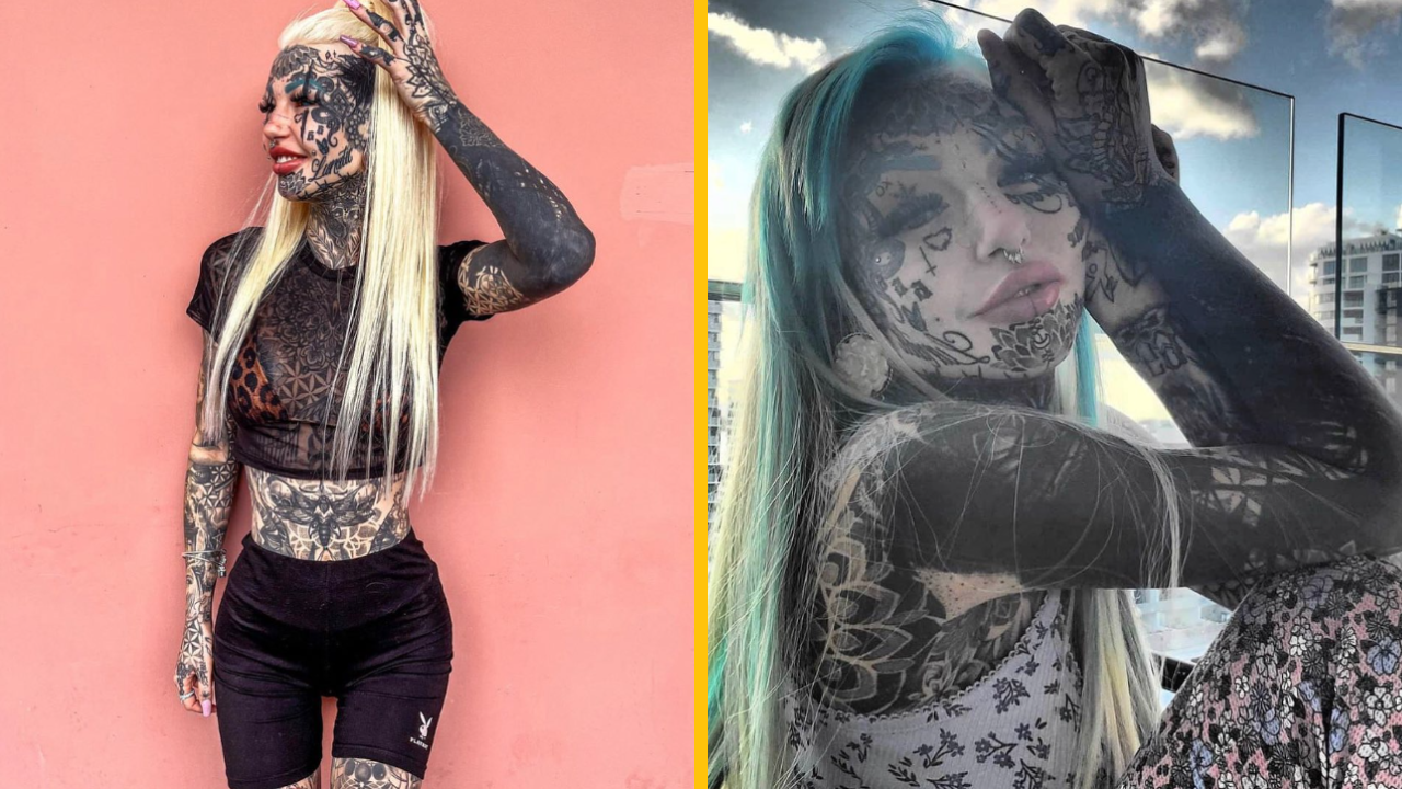 Žena, ktorá dočasne oslepla kvôli tetovaniu očných bielok, si ich dala potetovať znovu