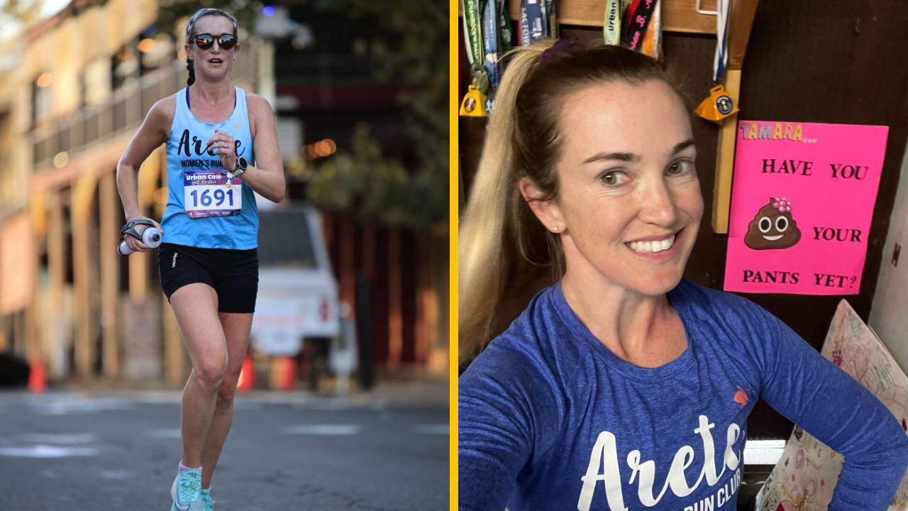 Žena si behom maratónu uľavila do nohavíc a spolu s nákladom v nich zabehla svoj osobný rekord