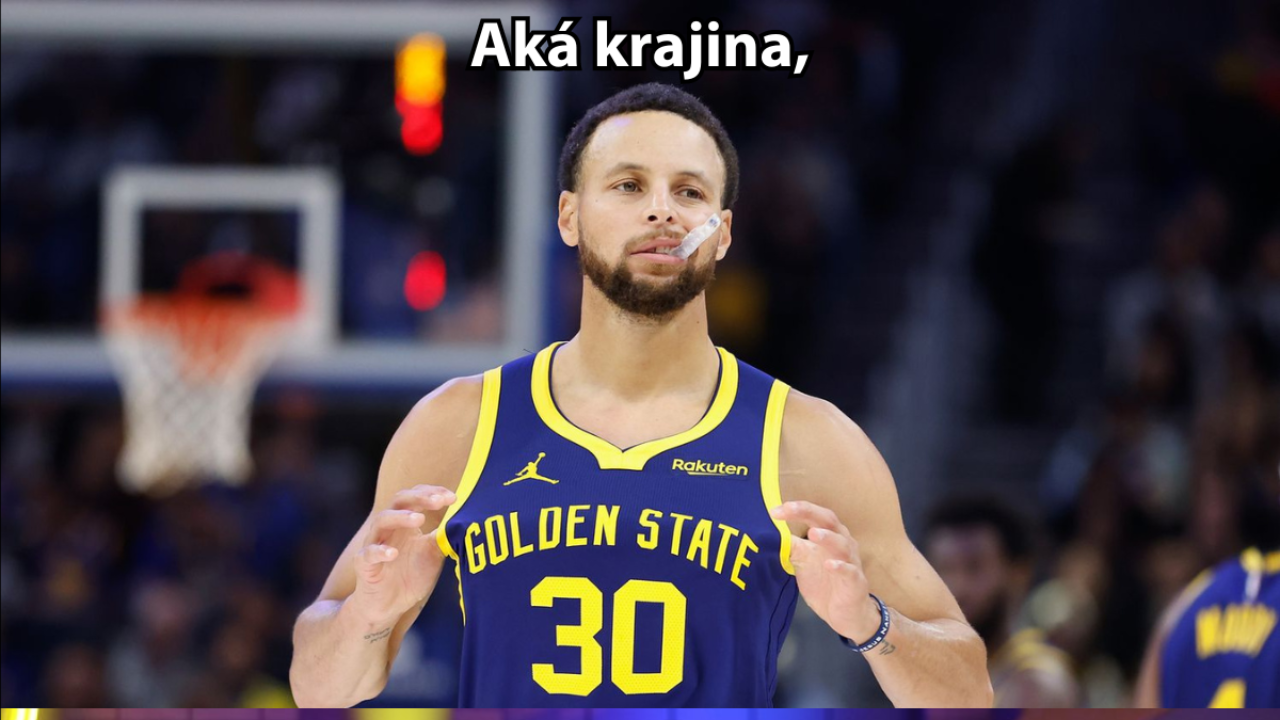 Slovenský Steph Curry | Meme