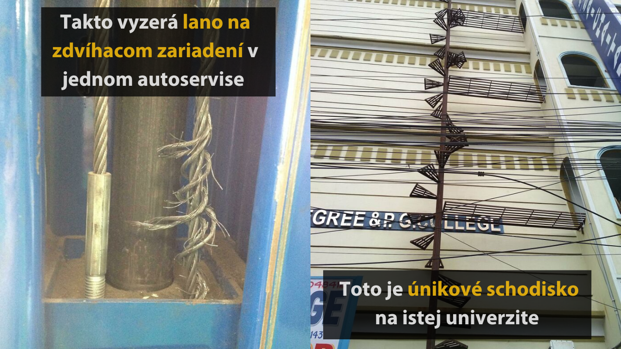 15 situácii, pri ktorých sa asi neriešilo BOZP #1