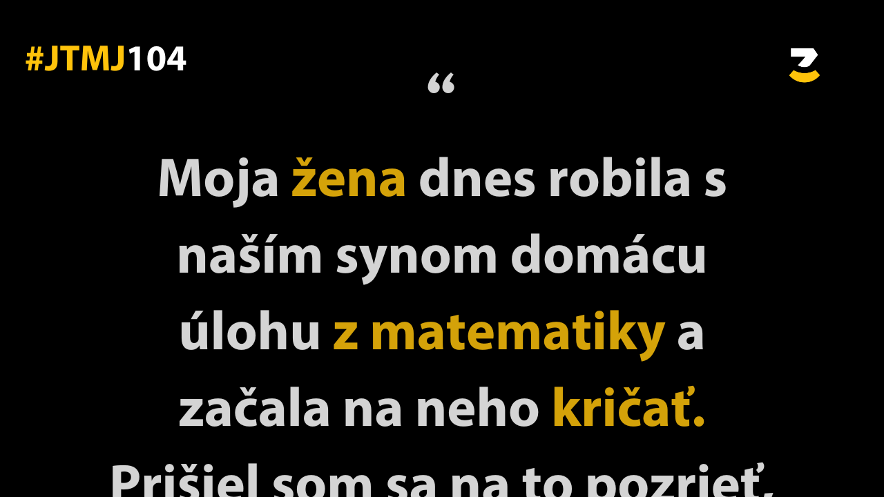 JTMJ: Vtipné príbehy, ktoré píše sám život #104 : Mohol to byť pekný deň, no niekto to zariadil inak.