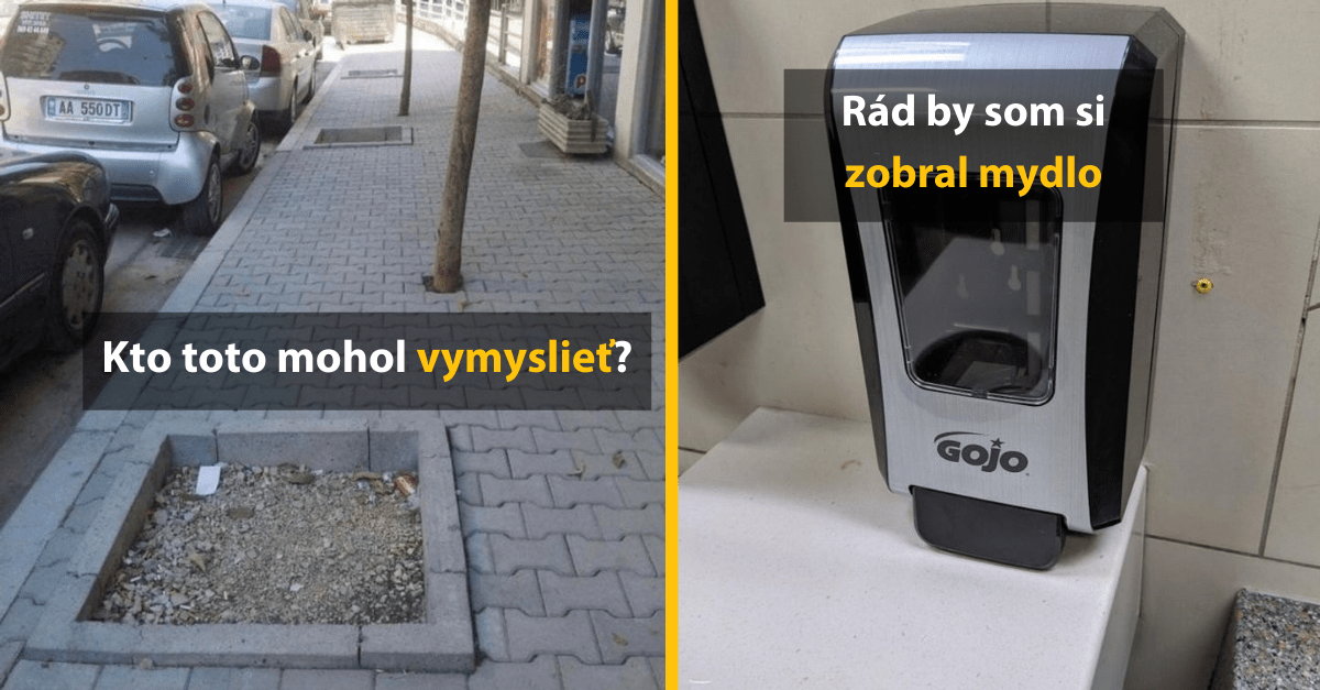 17 fotografií, kedy sa ľudia pravdepodobne chceli postaviť systému ale skôr ich činnosti nedávajú žiaden zmysel