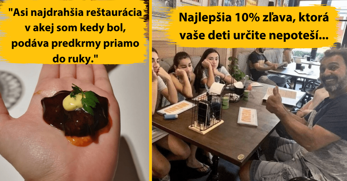 16 reštaurácii, ktorých návštevu si zaručene zapamätáte na celý život