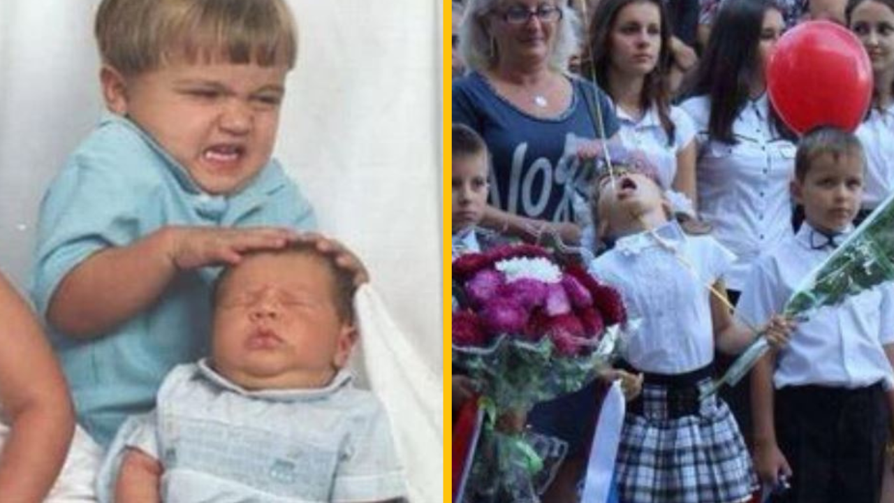 Fotografie, ktoré dokazujú, že deti sú nevyčerpateľným zdrojom zábavy