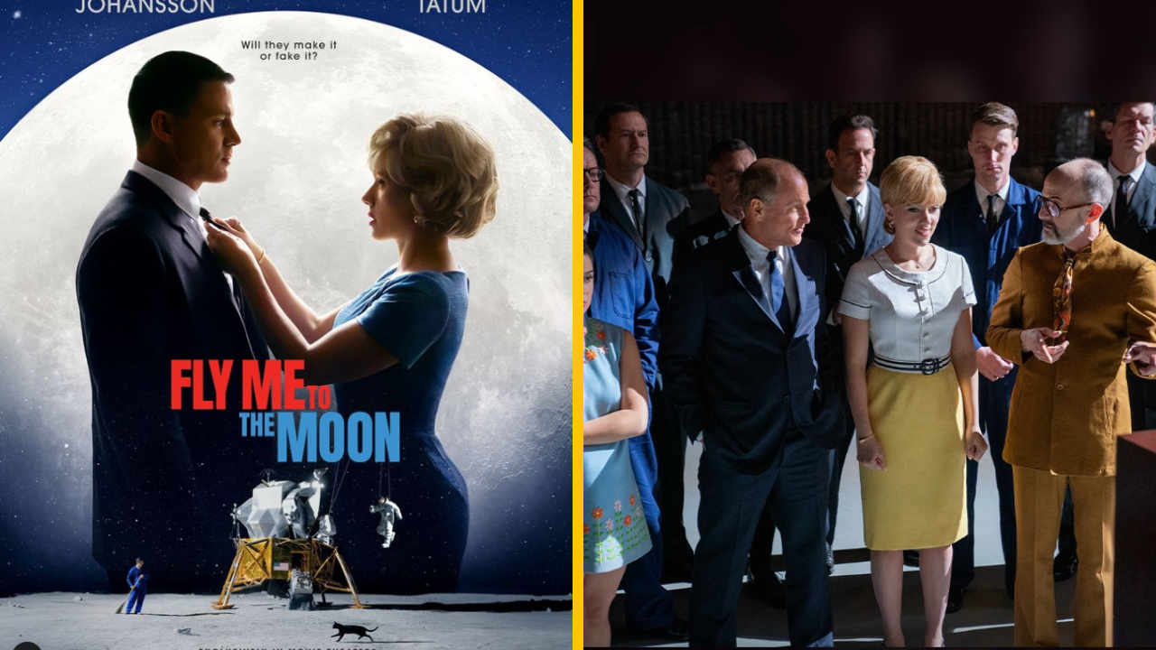 Scarlett Johansson napomáha falošnej vesmírnej udalosti v traileri „Fly Me to the Moon“