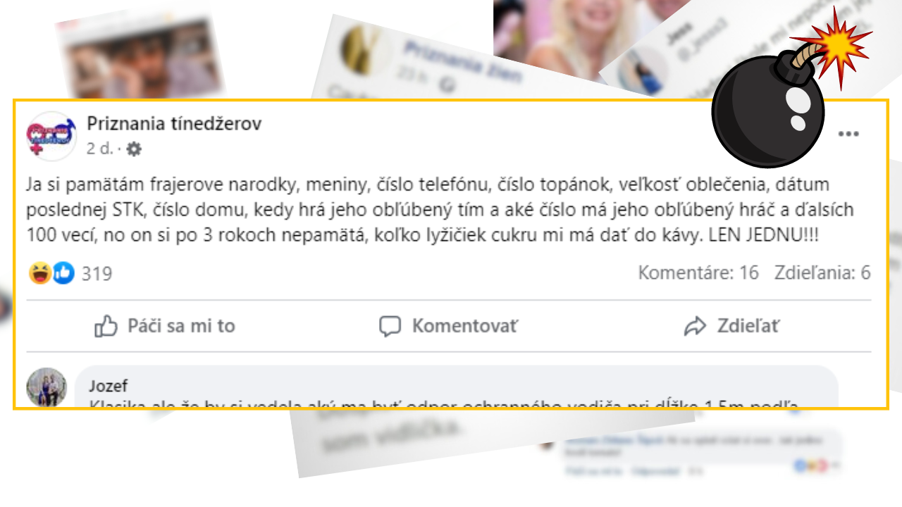 Bomby zo sociálnych sietí #994 – baba sa sťažuje, že jej frajer si nepamätá ani len koľko cukru jej má dať do kávy