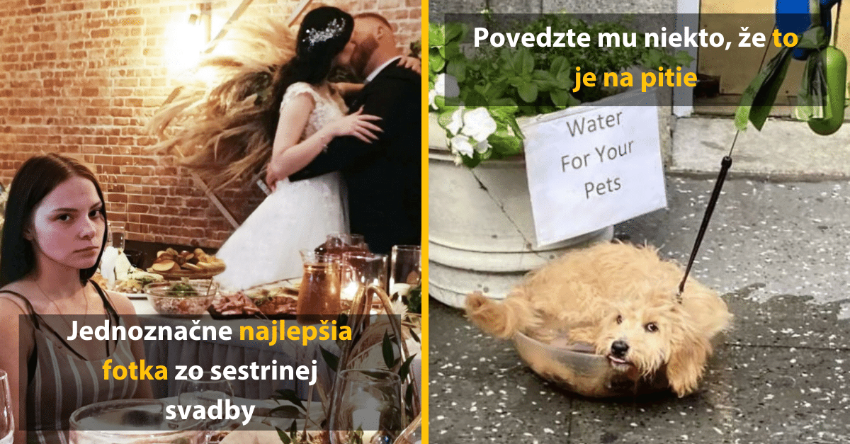 10 fotografií, ktoré ukazujú ako sa ľuďom zmenil deň z ničoho nič na komédiu
