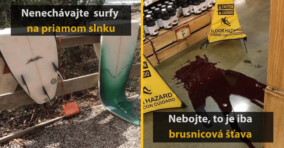 23 vtipných fotografií dokumentujúce tie nešťastné dni, ktoré si čas od času zažijeme každý