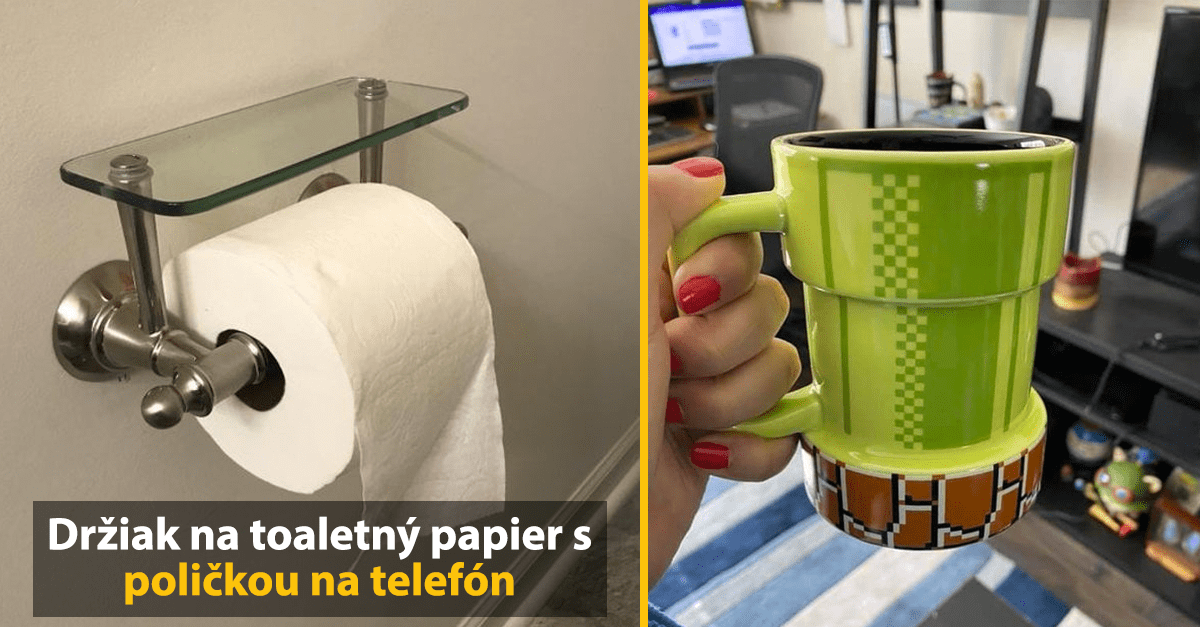 14 šikovných produktov, ktoré nepotrebuješ ale sú tak cool, že ich jednoducho chceš mať