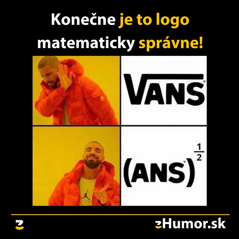 Správne logo Vans