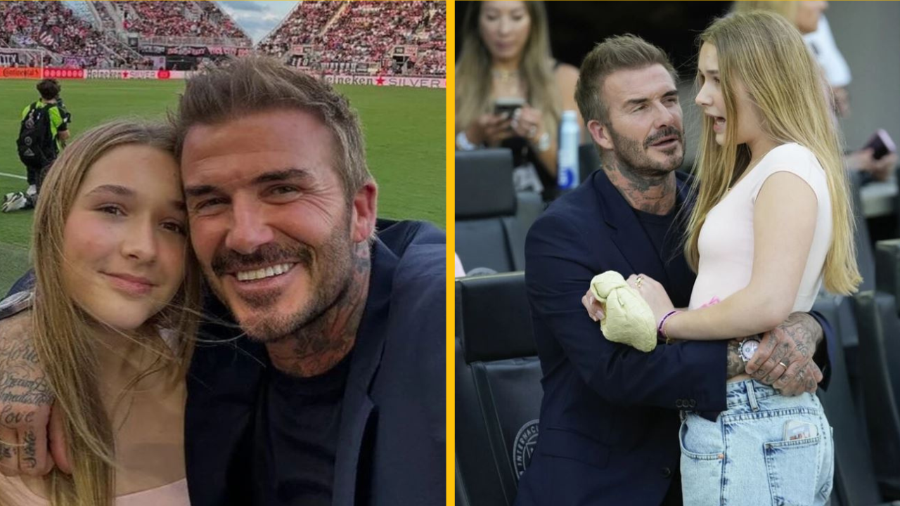 Ľudia hovoria, že vzťah Davida Beckhama s jeho 12-ročnou dcérou je nevhodný