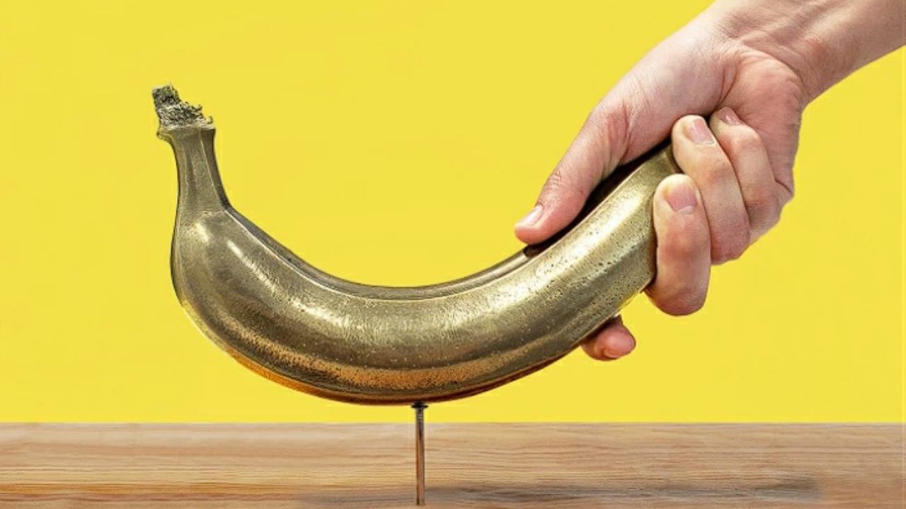 Japonská továreň na výrobu kovov sa stala virálnou vďaka banánovým kladivám