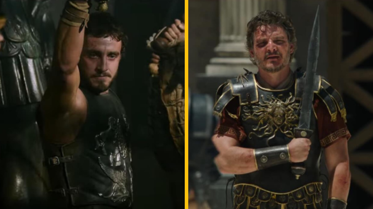 Trailer k filmu „Gladiátor 2“ ukazuje Paula Mescala ako Luciusa Verusa