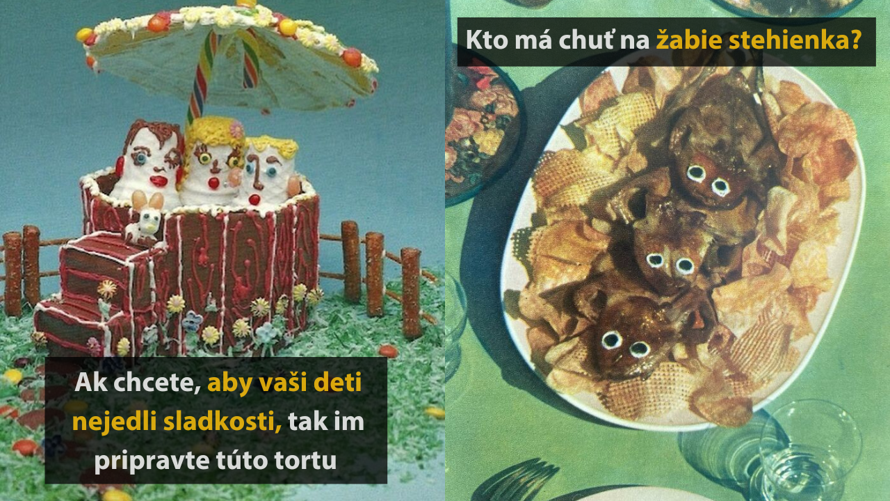 10 bizarných vintage fotografií jedla, pri ktorých to ľudia trochu prehnali s kreativitou #2