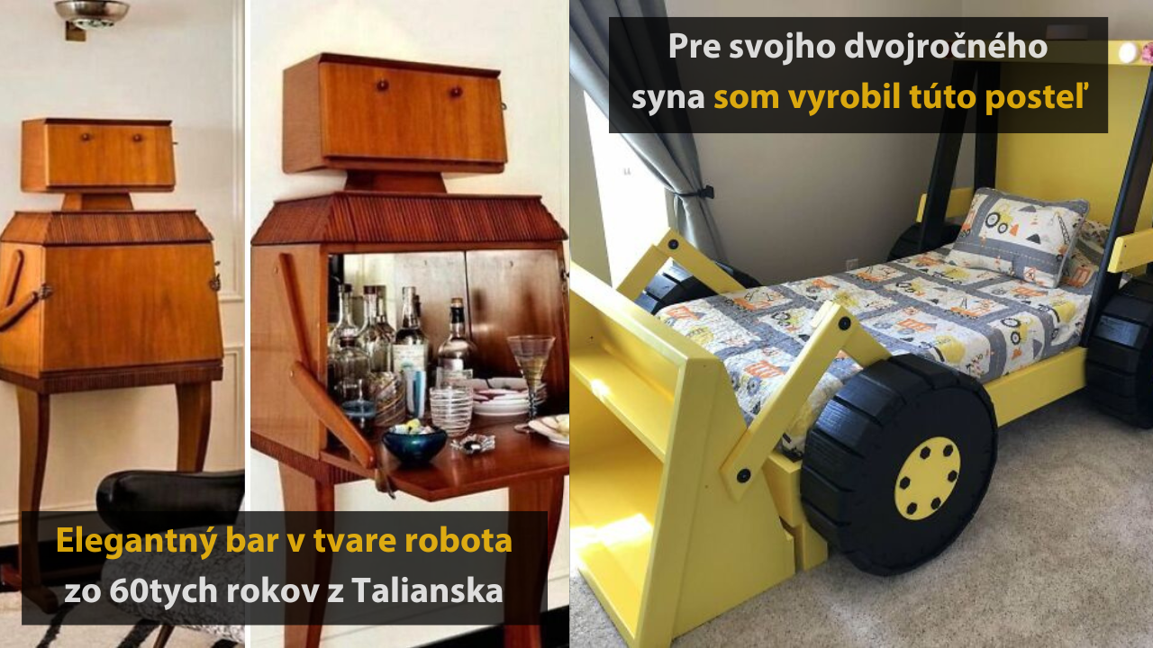 10 unikátnych kusov nábytku, ktoré by chcel mať doma každý #1