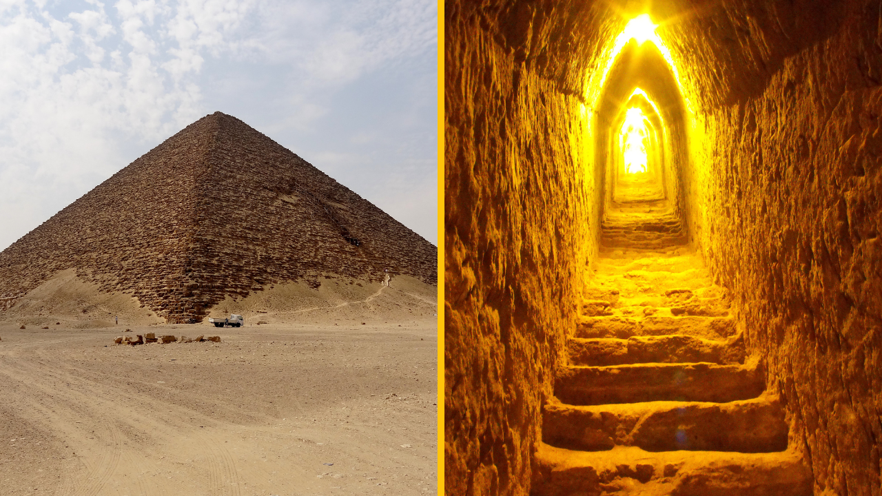 „Vplazil som sa do egyptskej pyramídy cez malý tunel a preskúmal som jej skryté miestnosti.“