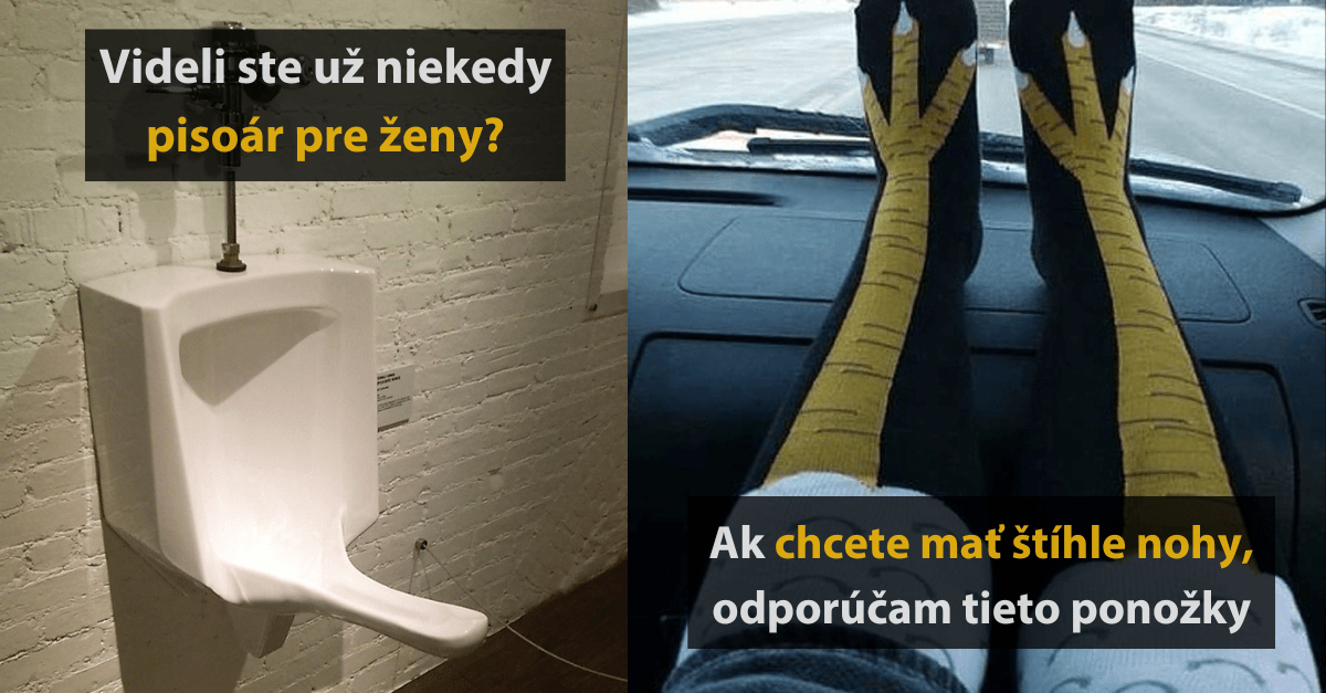 18 fotografií otrasných vecí, ktoré by radšej nemali ani existovať