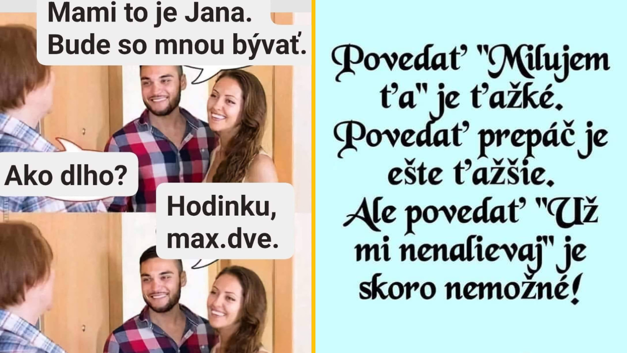 20+ Obrázkov: Všetko vtipné z internetu! #429 – Leto v Tatrách alebo aj o tom ako jednoduché sú vzťahy
