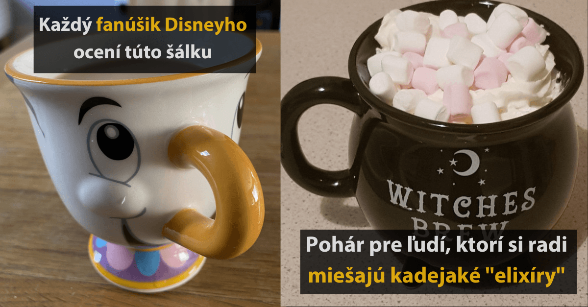 10 šálok, ktoré by zaručene oživili každú kuchyňu