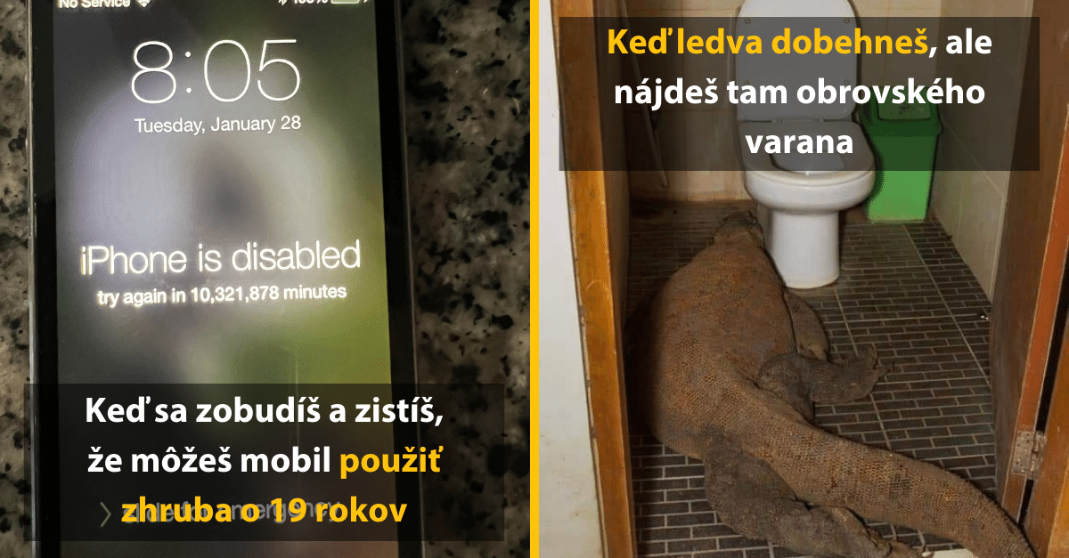 10+ fotografií, ktoré dokonale vystihujú ten hrozný deň, ktorý necheme nikto zažiť