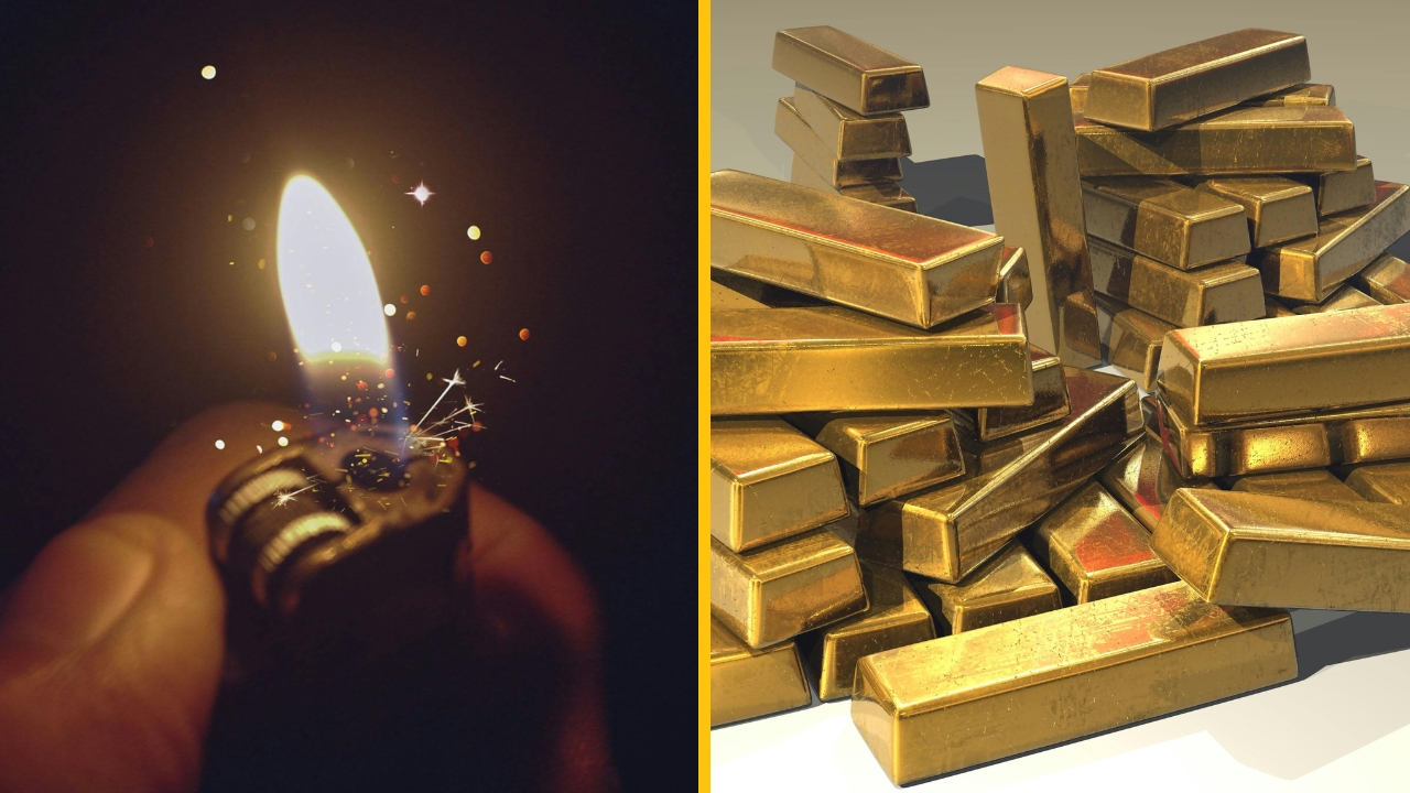 Najdrahší zapaľovač na svete stojí viac ako Ferrari. Je vyrobený zo zlata a pokrytý zafírmi