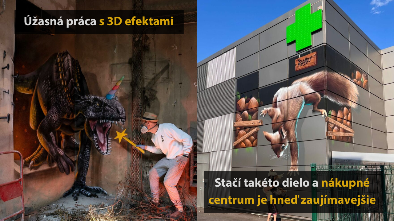 10 neuveriteľne realistických graffiti od skutočného umelca #1