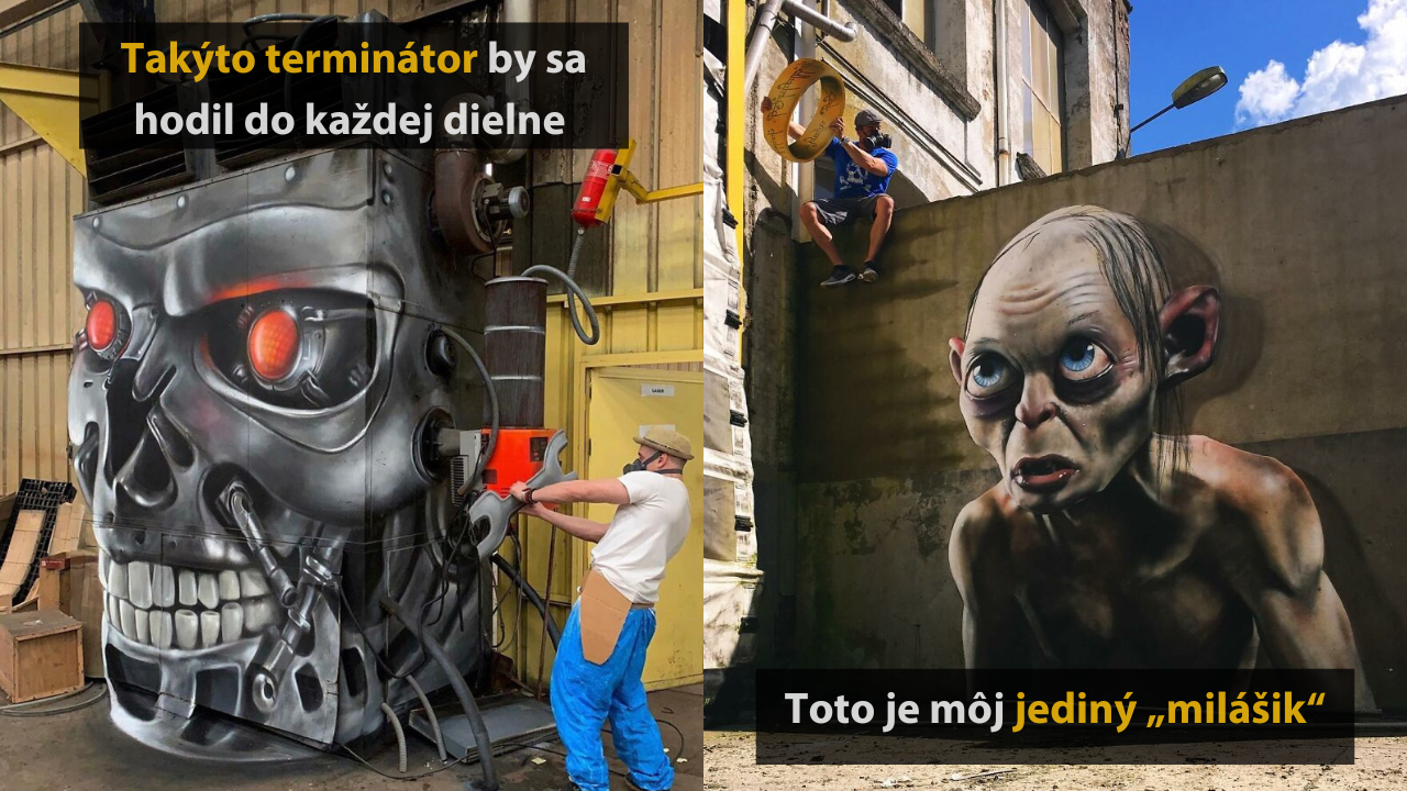 10 neuveriteľne realistických graffiti od skutočného umelca #2