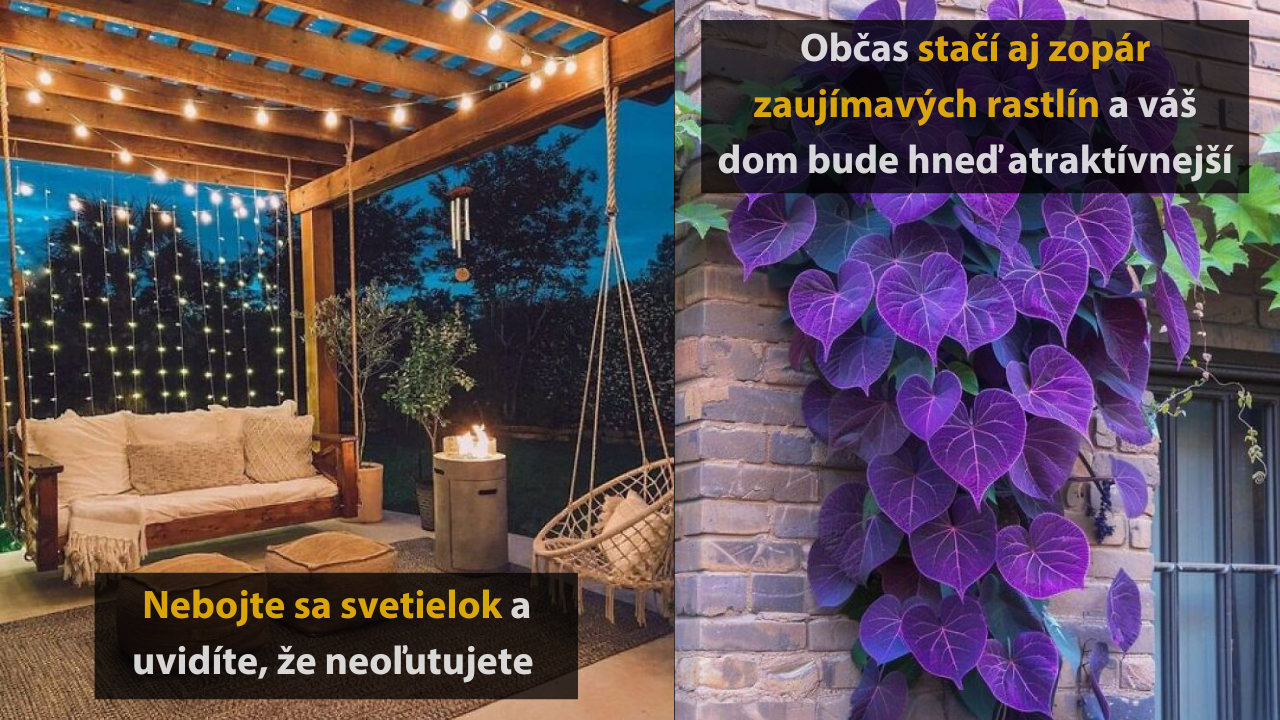 10 inšpiratívych dizajnov a nápadov pre váš dom a záhradu #2
