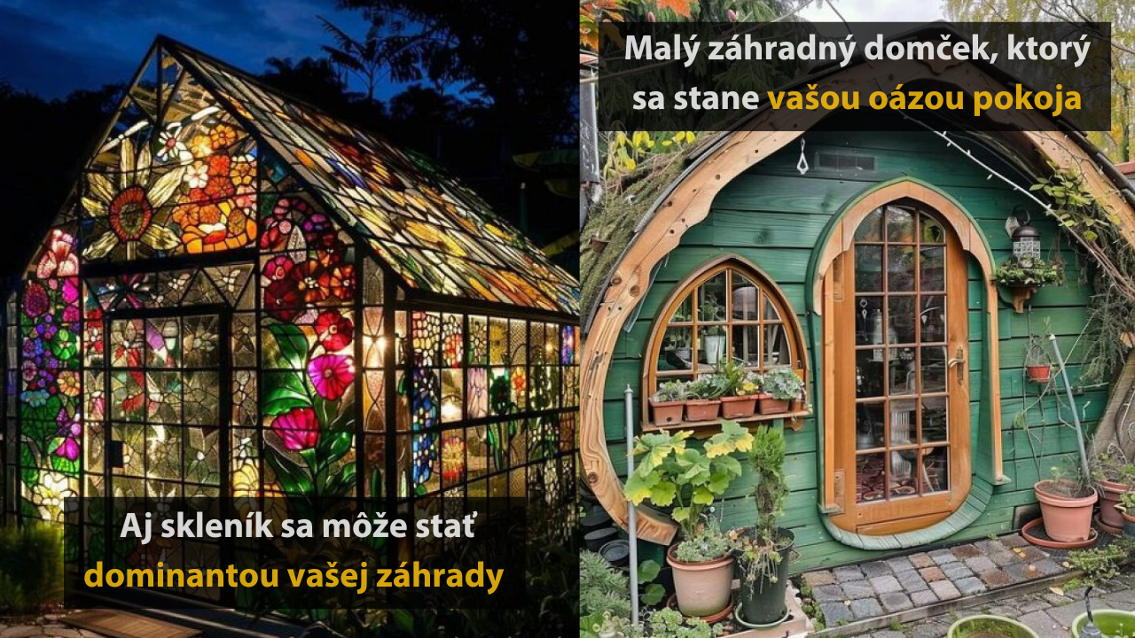 10 inšpiratívych dizajnov a nápadov pre váš dom a záhradu #1