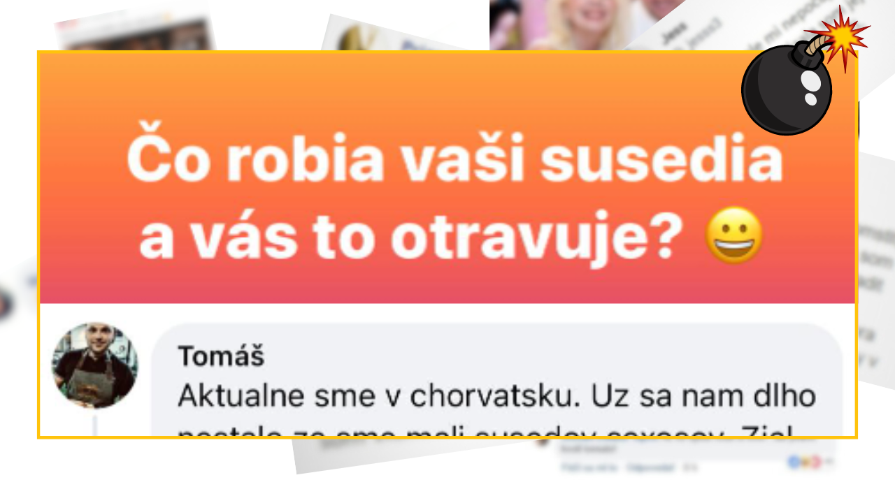 Bomby zo sociálnych sietí #1020 – Tomáš s rodinou mali na letnej dovolenke poriadne „aktívnych“ susedov