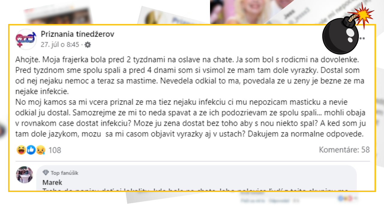 Bomby zo sociálnych sietí #1021 – má tušáka, že ho podvádza frajerka, keď bola na chate s partiou kamarátov