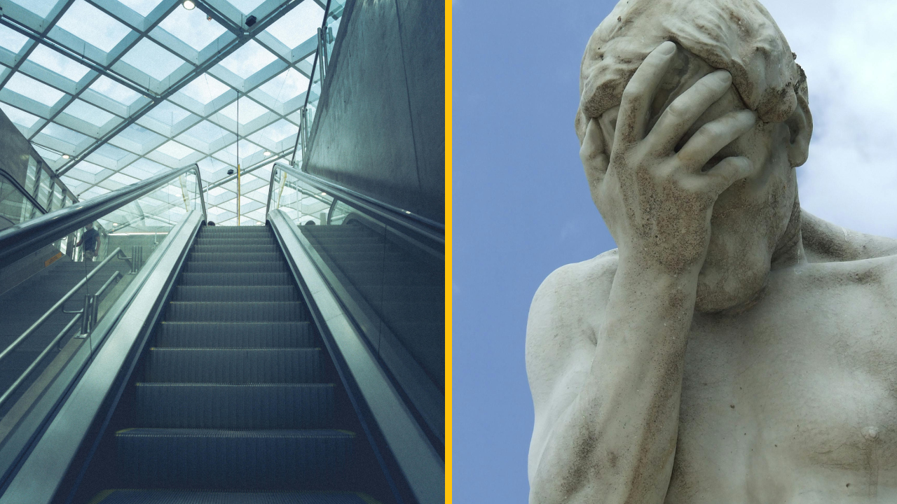 Šok americkej turistky z etikety na eskalátoroch necháva Britov bezradných