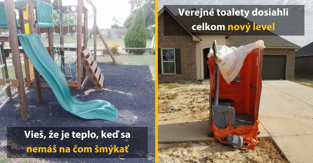 12 vtipných fotografií, ktoré dokonale zachytávaju tohtoročne horúce leto