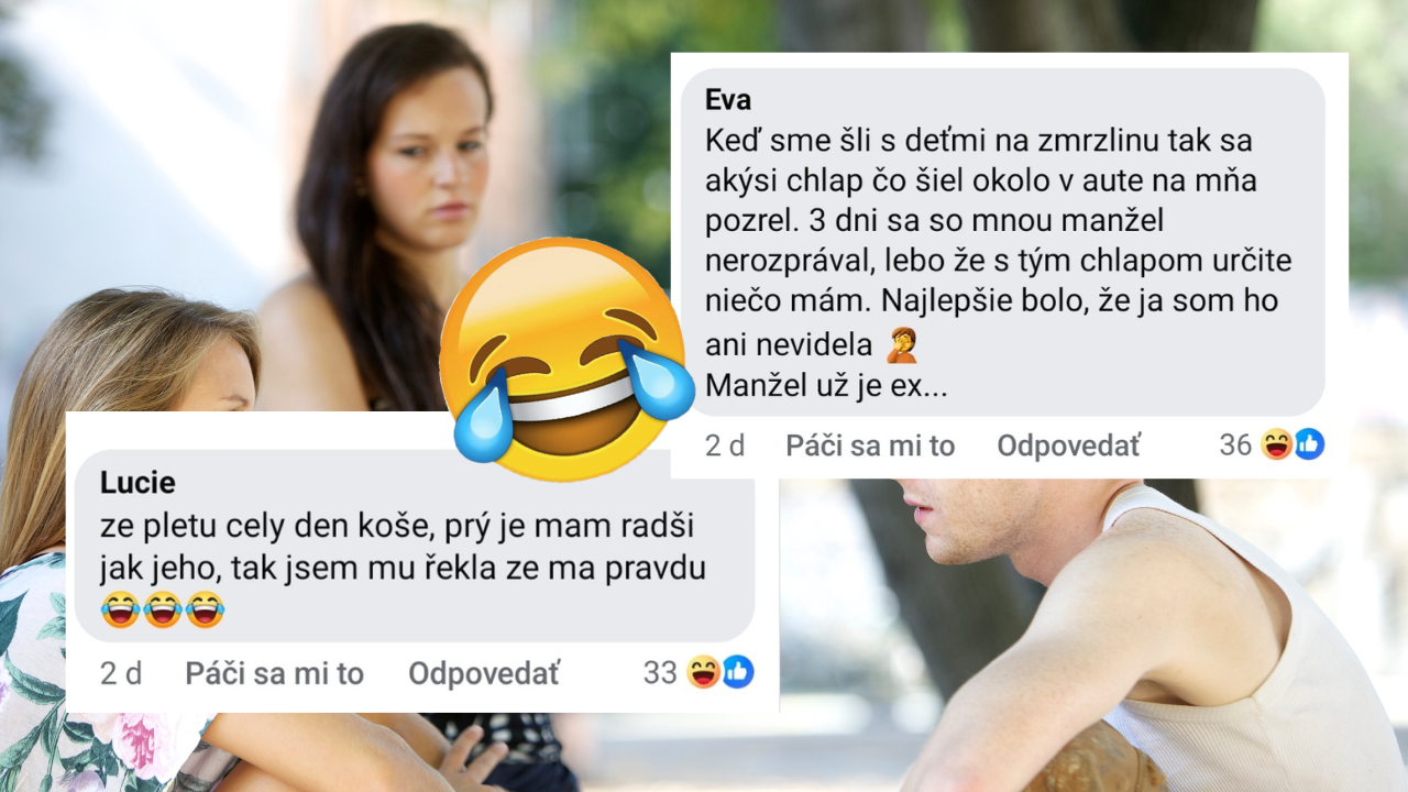 Najväčšie hlúposti, na aké žiarlili partneri – 12 najlepších odpovedí