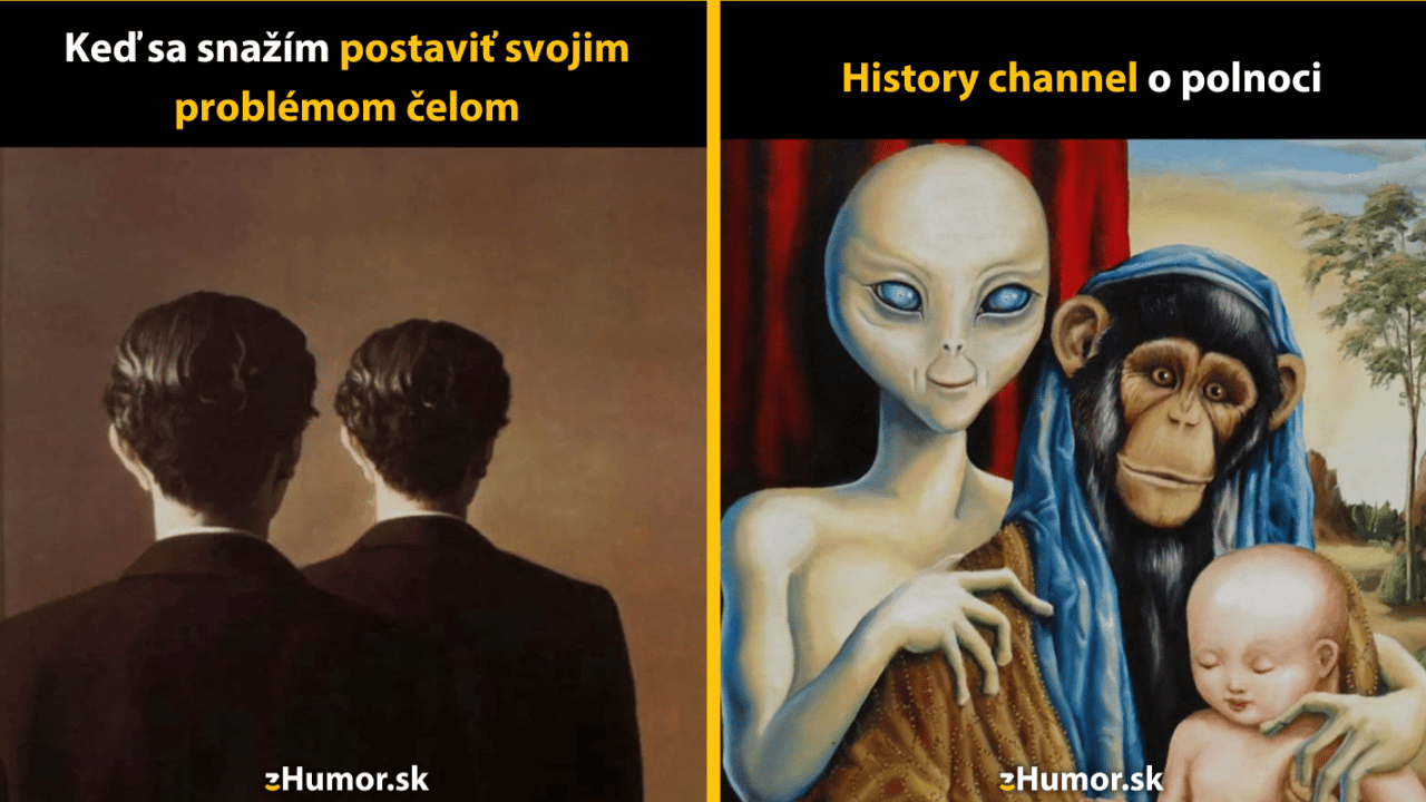 Majstrovské diela v novej podobe: 10 memečiek z klasických malieb