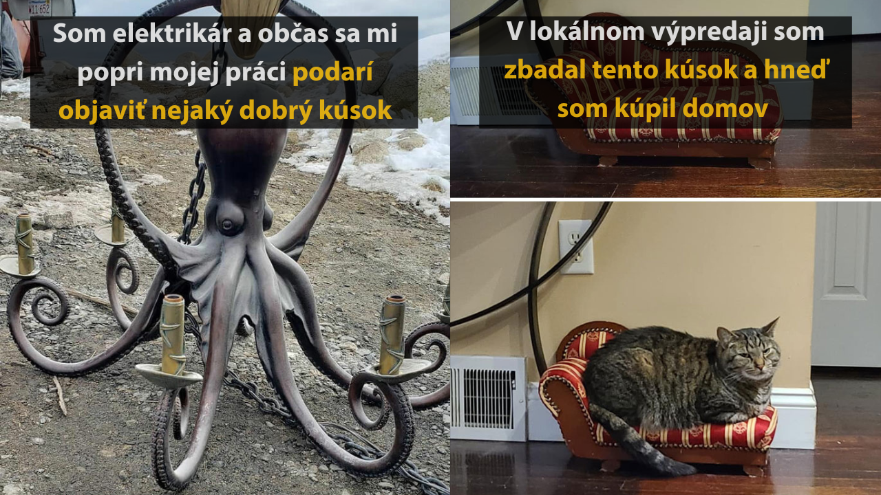 10 ľudí, ktorí našli skutočne krásne kúsky pri nakupovaní „z druhej ruky“ #1
