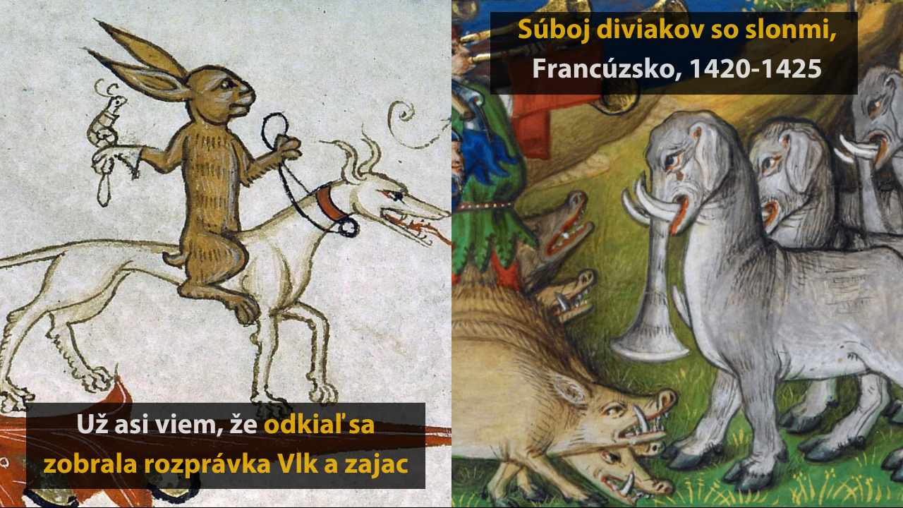 10 vtipných a divných stredovekých malieb #1