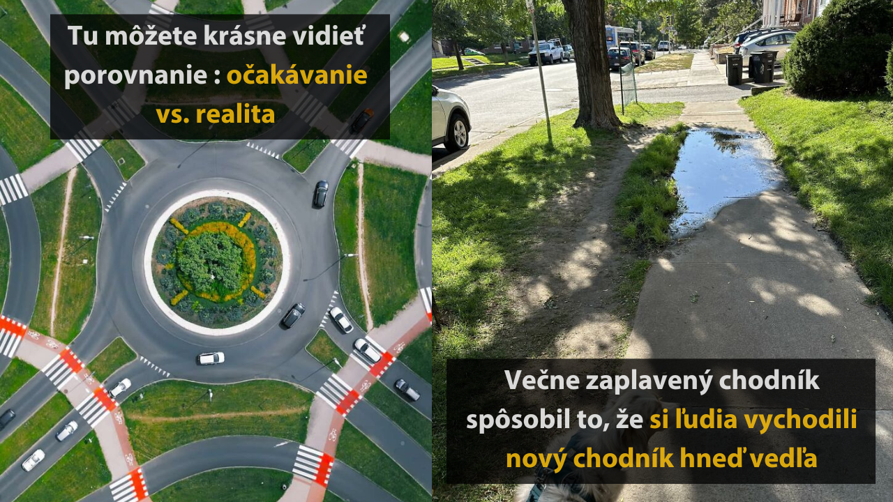 10 prípadov, kedy urbanisti a krajinní architekti neodhadli potreby ľudí #2