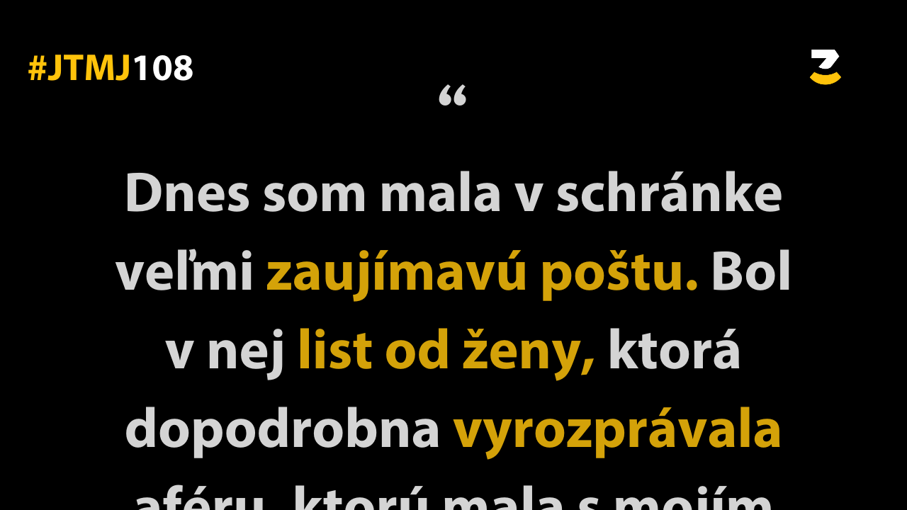 JTMJ: Vtipné príbehy, ktoré píše sám život #108 : Najprv sa sťažovať a až potom niečo riešiť.