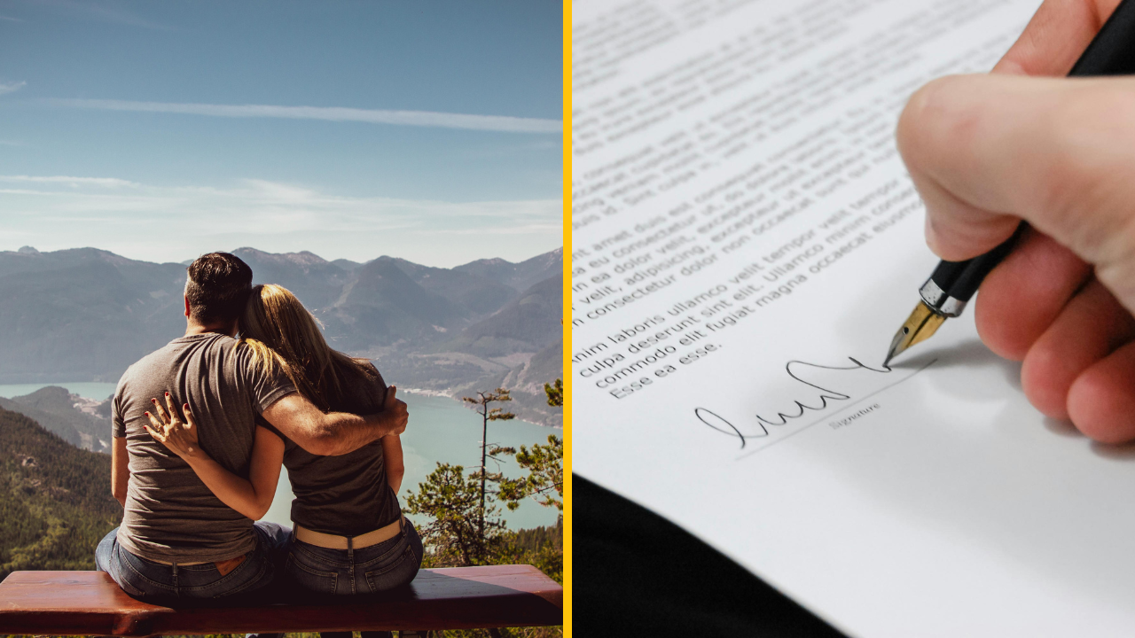 „Podpísali sme zmluvu o vzťahu s prísnymi pravidlami o rôznych potrebách a o tom, kto umýva riad.“