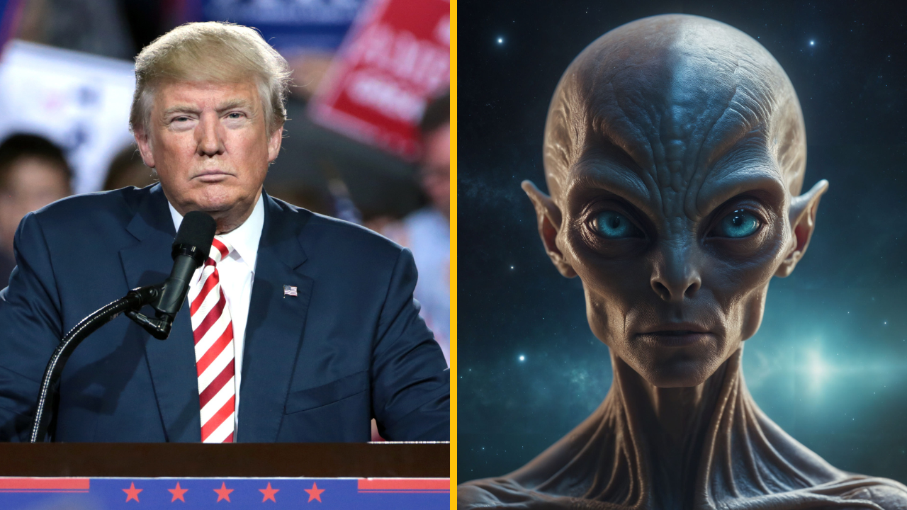 Donald Trump sľubuje, že ak bude zvolený za prezidenta, zverejní nové zábery UFO