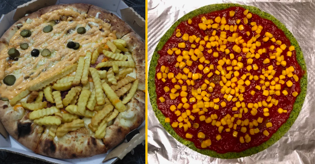 10+ fotografií, ktoré vám ukážu tie najhoršie Pizza zločiny aké ste kedy videli. Ananás na pizzu je oproti tomuto nič.