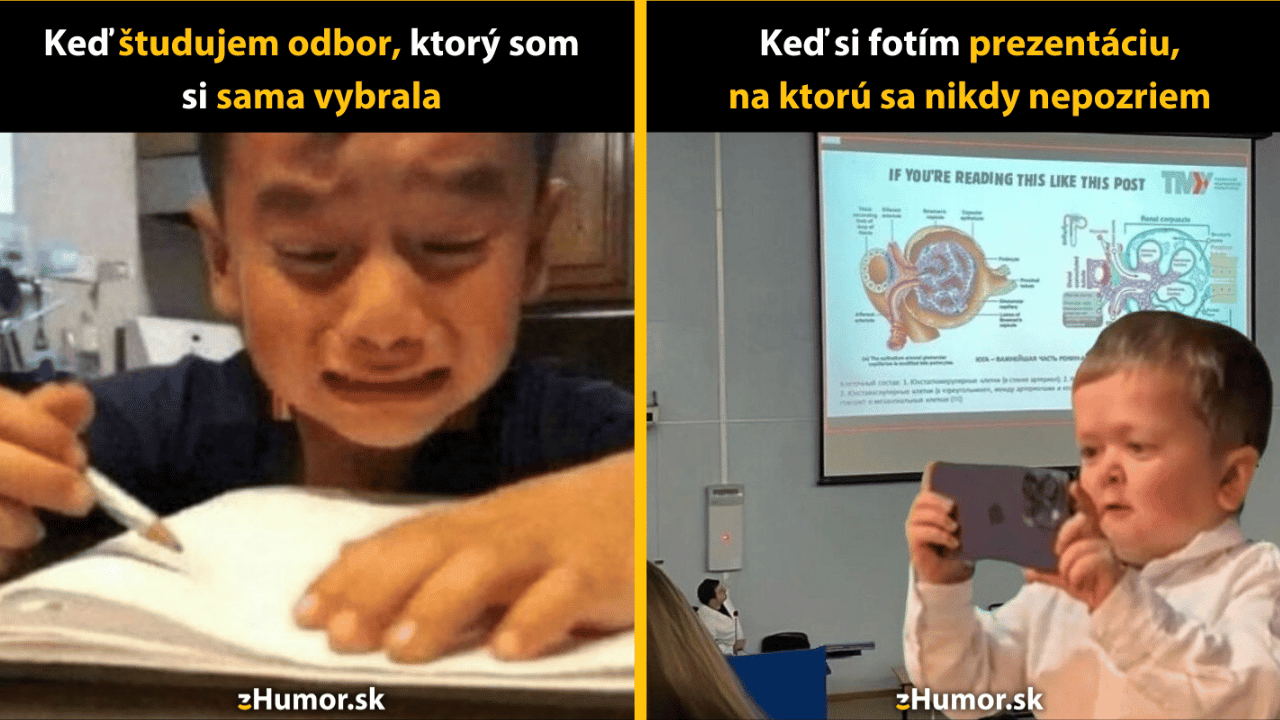 Aké je to študovať medicínu? Prezradia ti dnešné memečka!