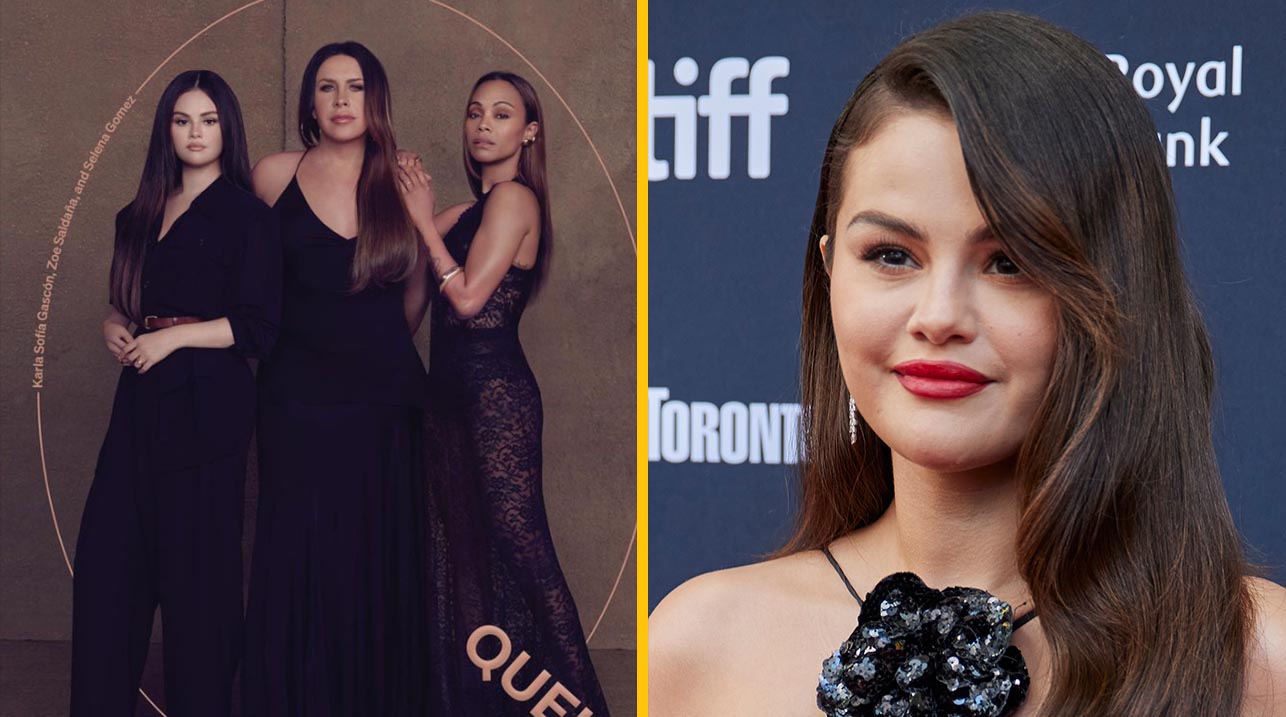 Film „Emilia Pérez“: Netflix vydáva plagáty Zoe Saldañy a Seleny Gomez