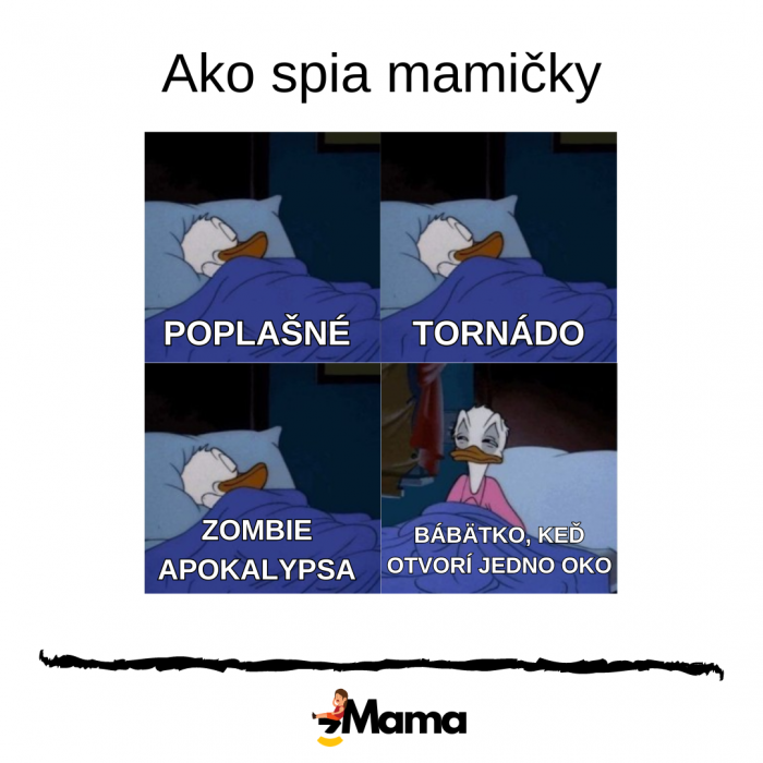 Ako spia mamičky